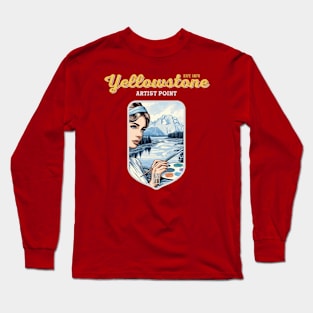 USA - NATIONAL PARK - YELLOWSTONE - Yellowstone Artists Point -27 Long Sleeve T-Shirt